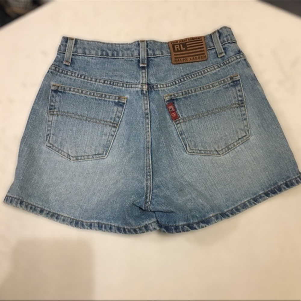Vintage Ralph Lauren MOM's JEANS Shorts Highrise 4